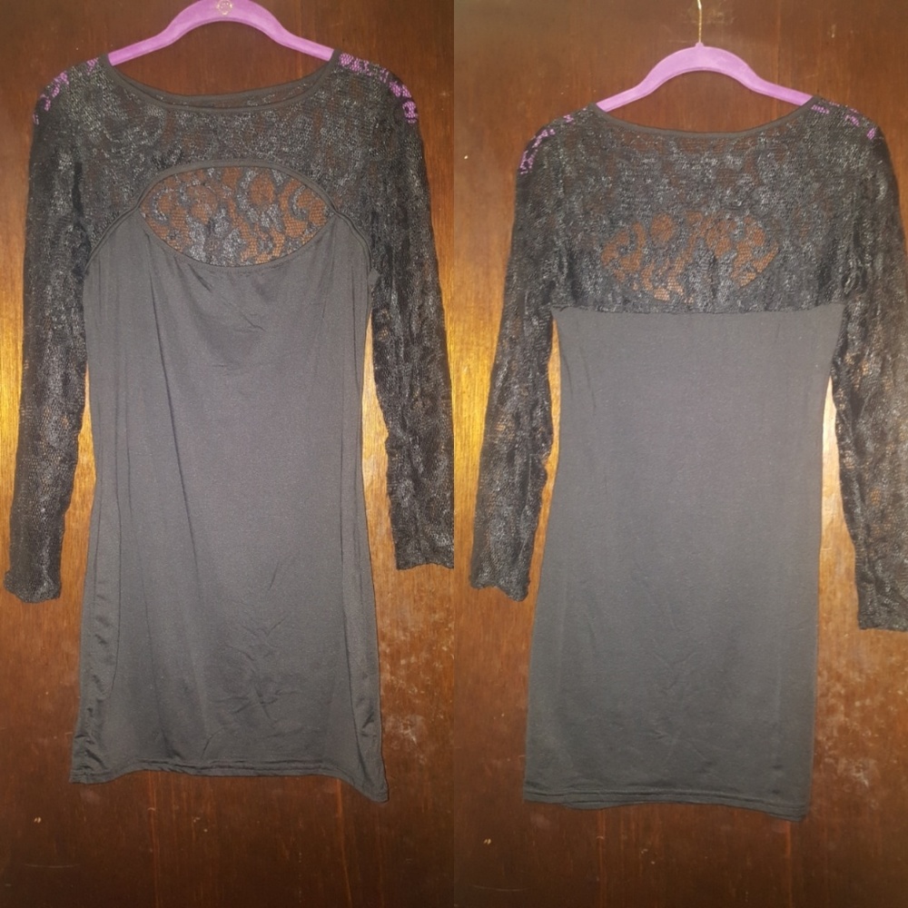 Black & Lace Dress